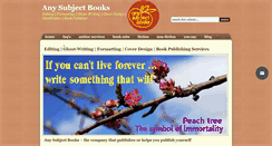 Desktop Screenshot of anysubject.com